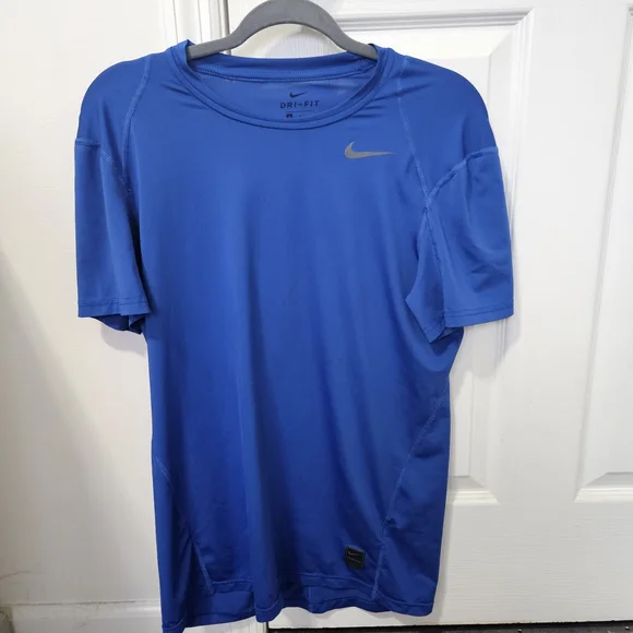 Nike Women's Blue Dri-FIT Short Sleeve Tee - Picture 1 of 2